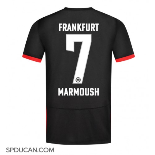 Muški Nogometni Dres Eintracht Frankfurt Omar Marmoush #7 Gostujuci 2024-25 Kratak Rukav